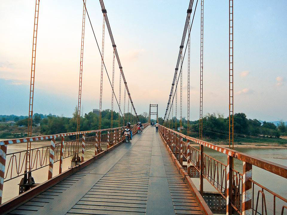Cầu treo Kon Klor cây cầu dây văng lớn nhất Tây Nguyên, Việt Nam