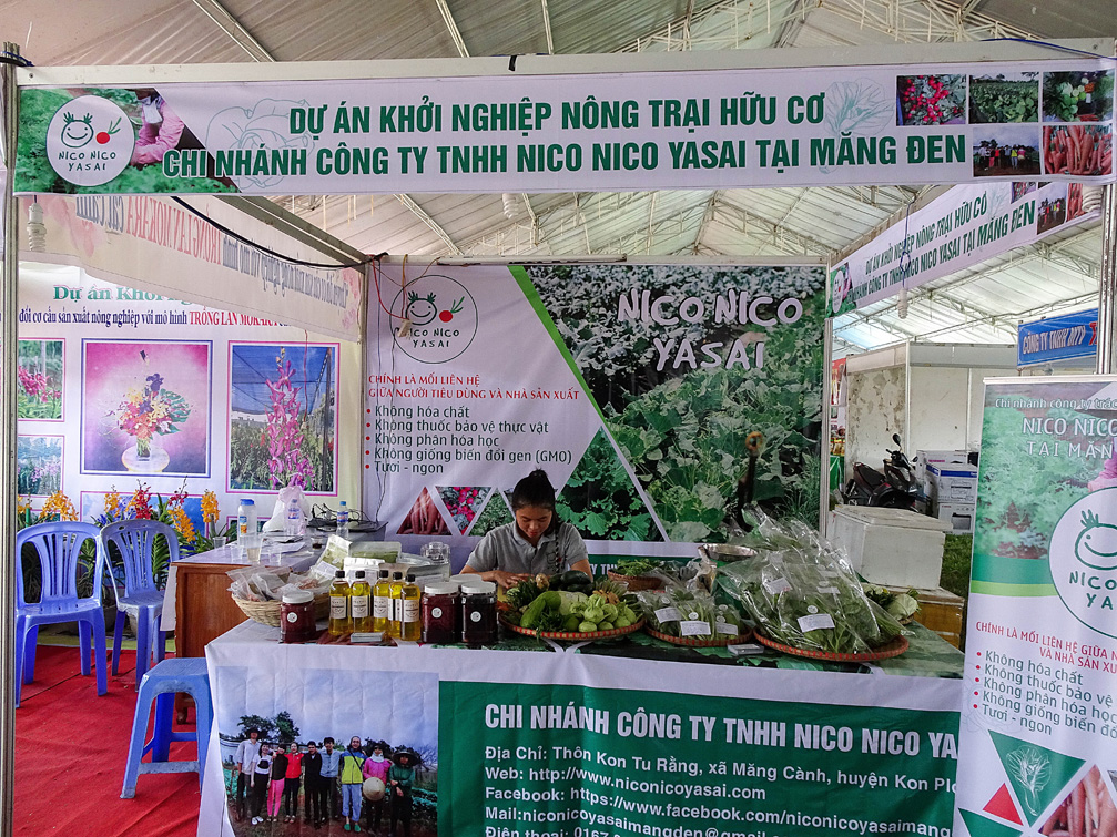Dự án khởi nghiệp nông trại hữu cơ cty Nico Nico Yasai tại Măng Đen, huyện Kon plông Kon Tum