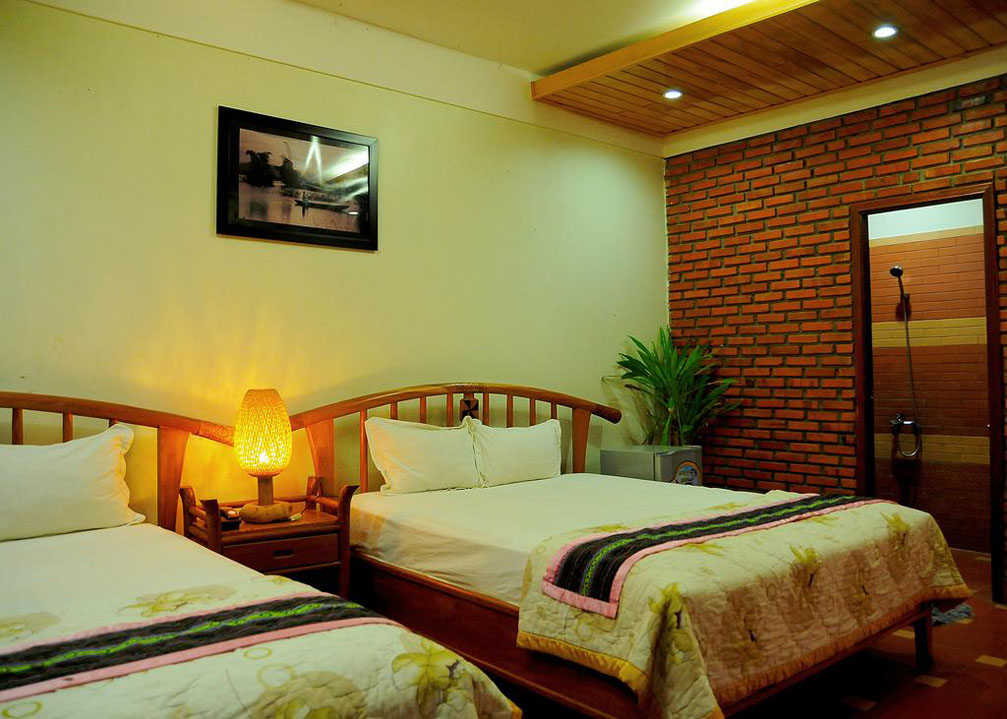 Phòng ngủ Khách sạn Xanh | Green Hotel | Tp Kon Tum