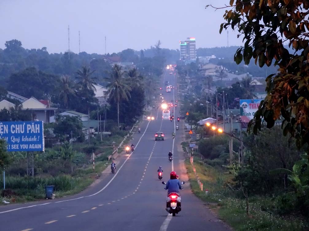Đường quốc lộ 14 huyện chư Pah Gia Lai