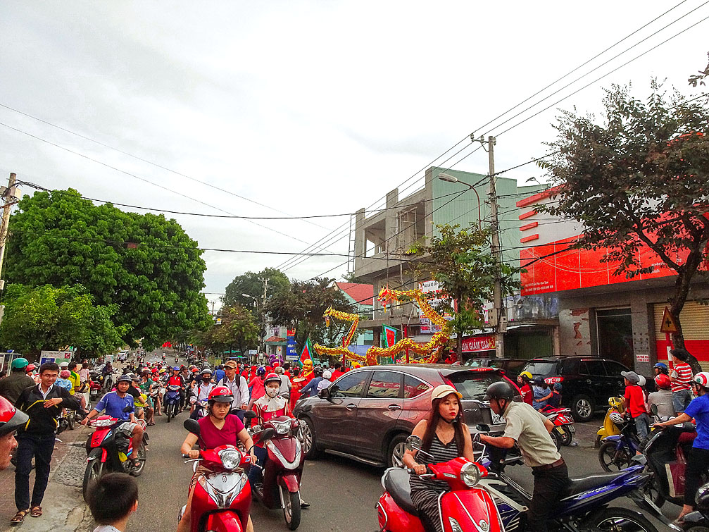 Đường Trần Phú thành phố Kon Tum