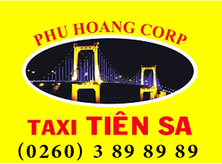 Logo xe taxi Tiên Sa tỉnh Kon Tum