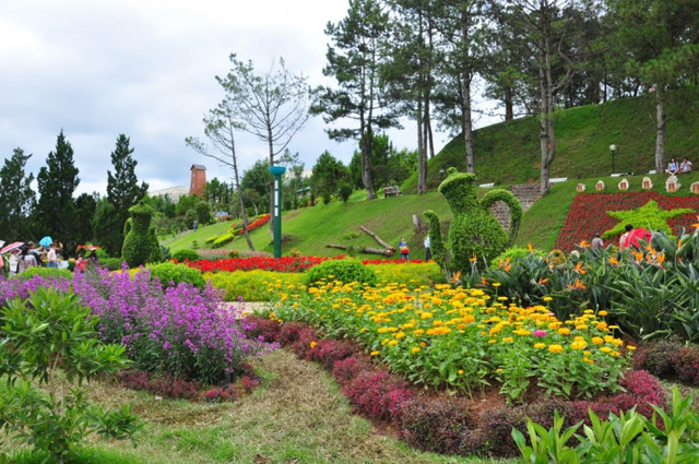 Vườn hoa Đà Lạt (Lâm Đồng)