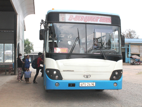 Tuyến xe buýt tại tỉnh Đắk Lắk - Xe bus Buôn Ma Thuật