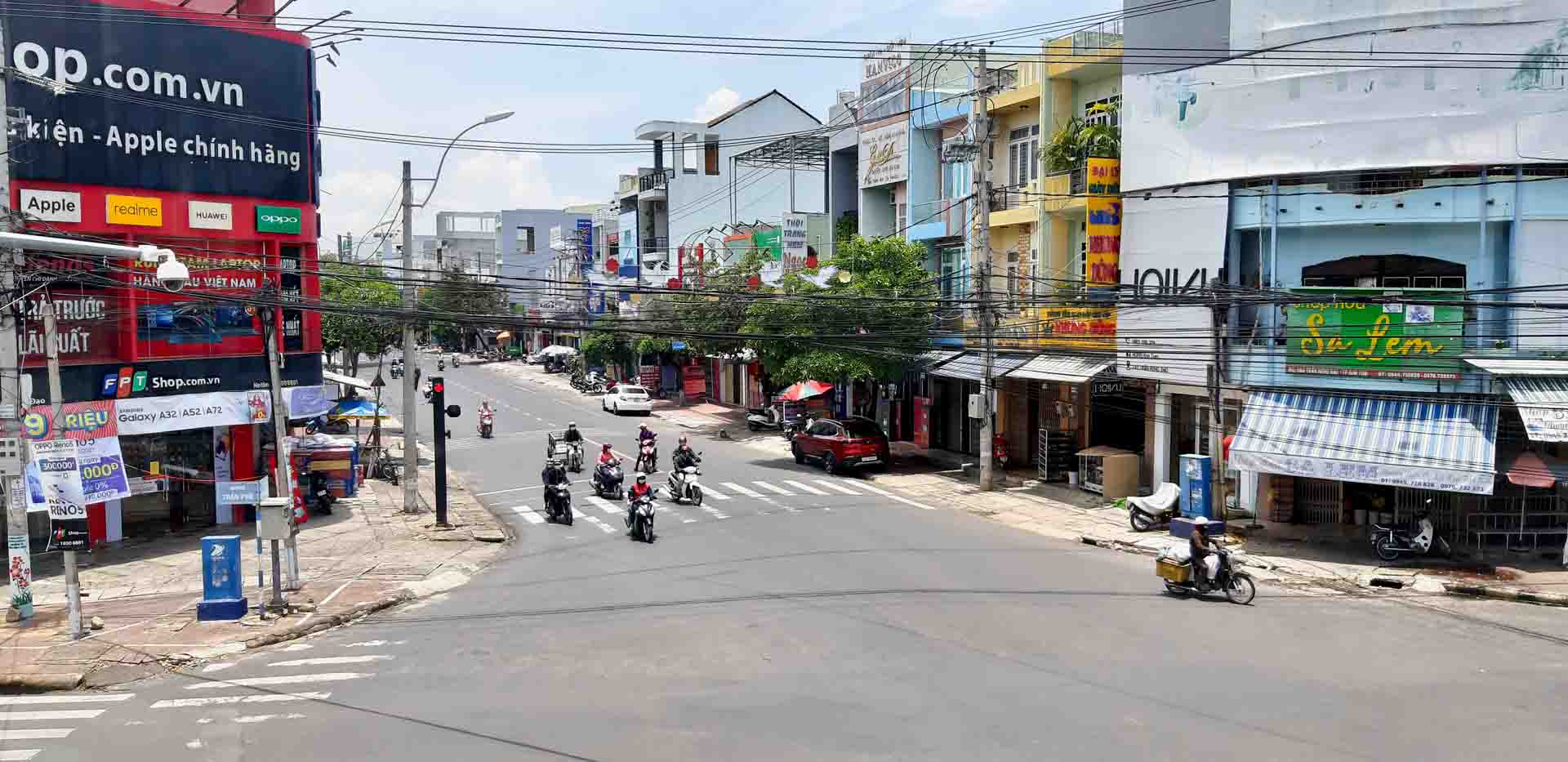 Một góc phố Kon Tum 04 -2021 Kon Tum City